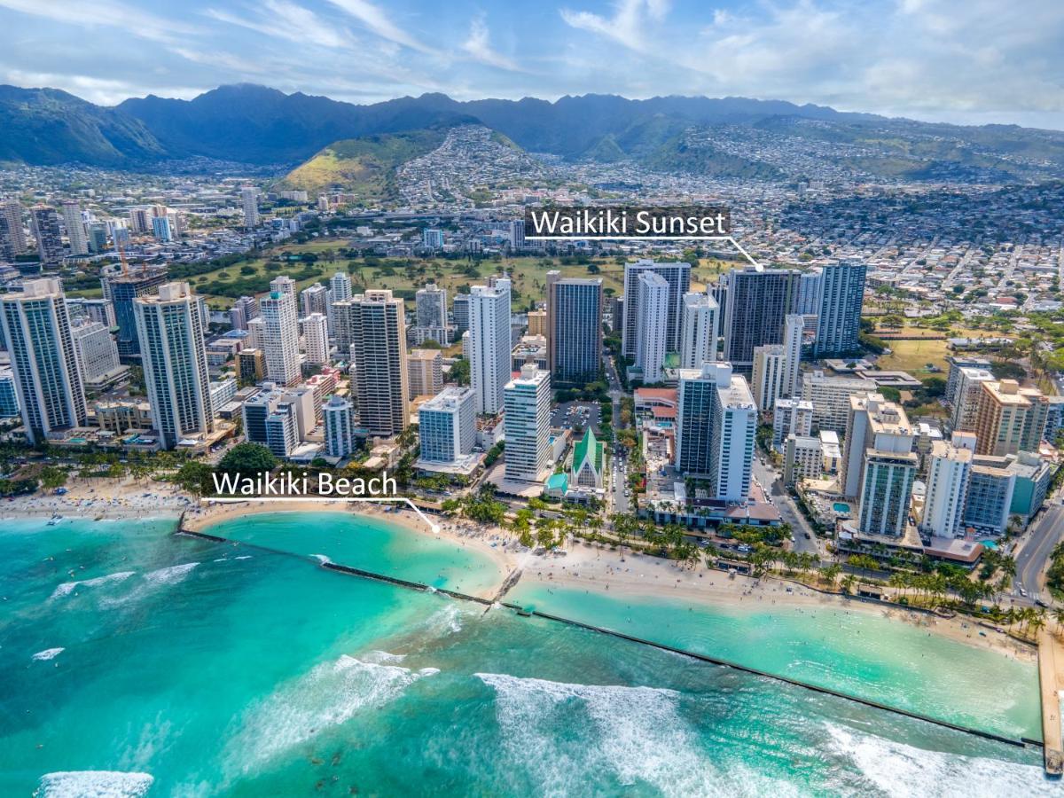 Diamond Head View Close To Waikiki Beach With Parking Гонолулу Экстерьер фото
