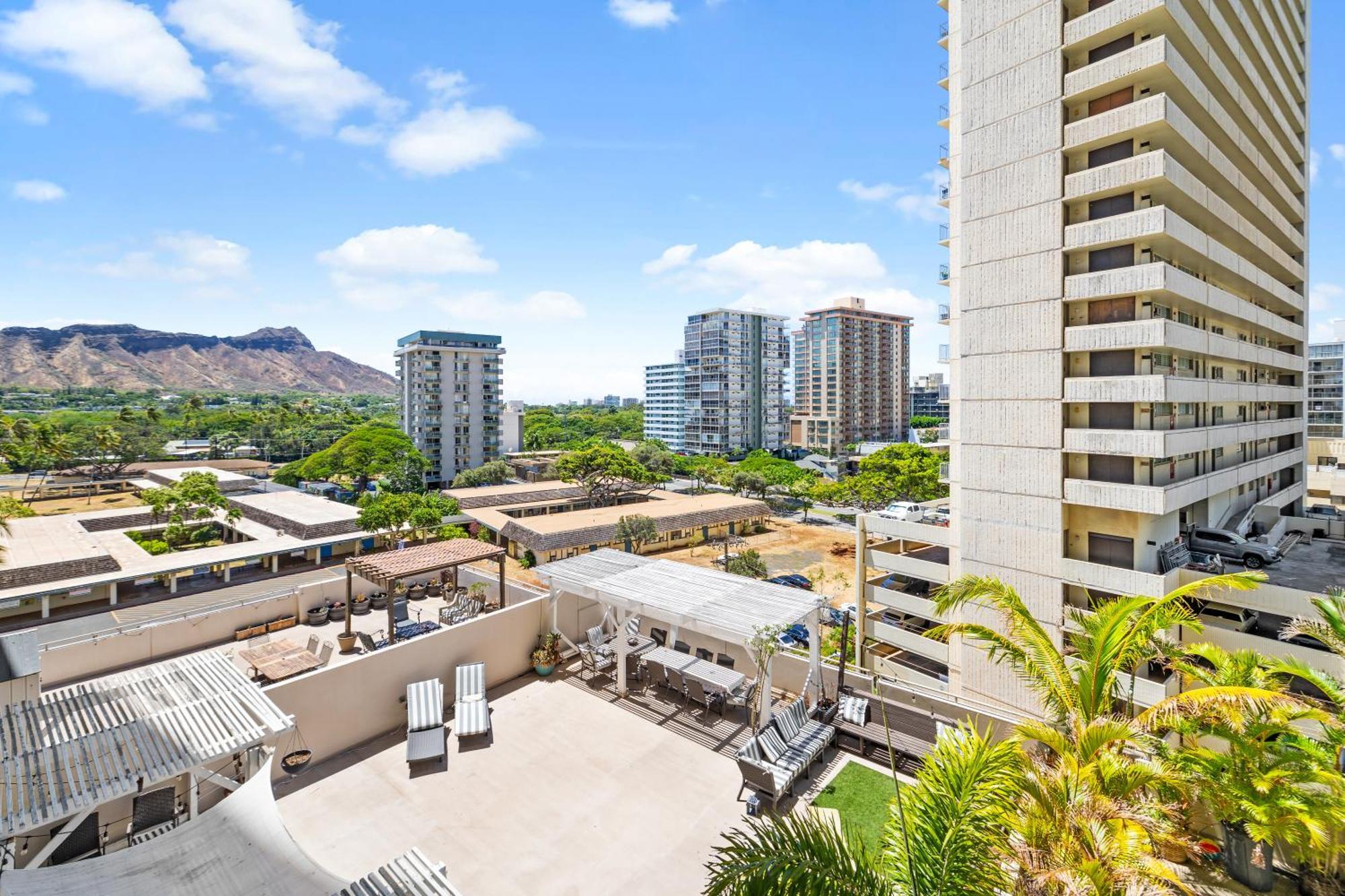 Diamond Head View Close To Waikiki Beach With Parking Гонолулу Экстерьер фото